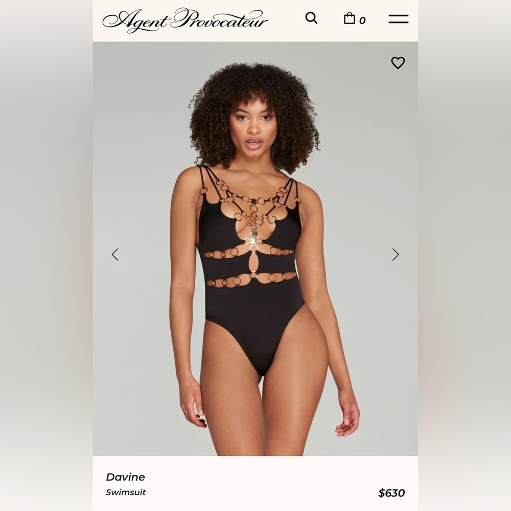 Agent Provocateur Davine Swimsuit AP 4